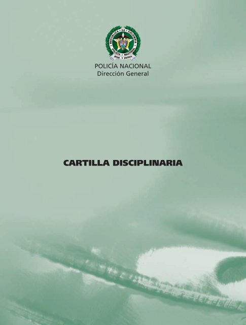 Cartilla Disciplinaria PONAL..pdf - policias con derechos