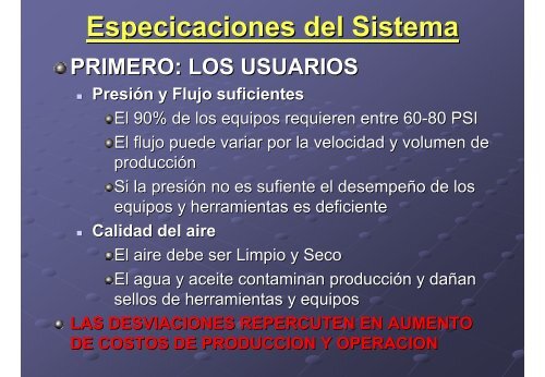 Eficiencia en Aire Comprimido - Comisión Nacional para el Ahorro ...