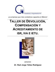 TALLER DE DEVOLUCIÓN, COMPENSACIÓN Y ... - Club Virtual - Gva