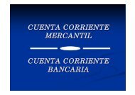 CUENTA CORRIENTE MERCANTIL CUENTA ... - Cursos Allende