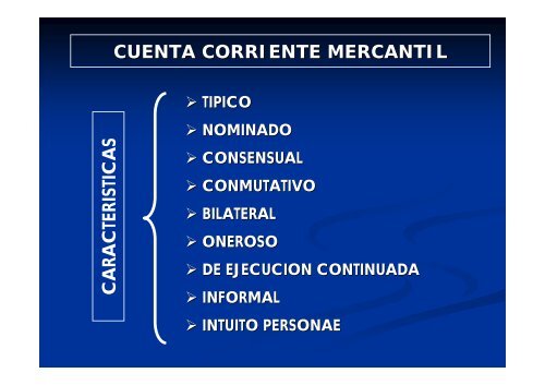 CUENTA CORRIENTE MERCANTIL CUENTA ... - Cursos Allende