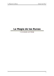 Libro La Magia de las Runas - ACEGAP