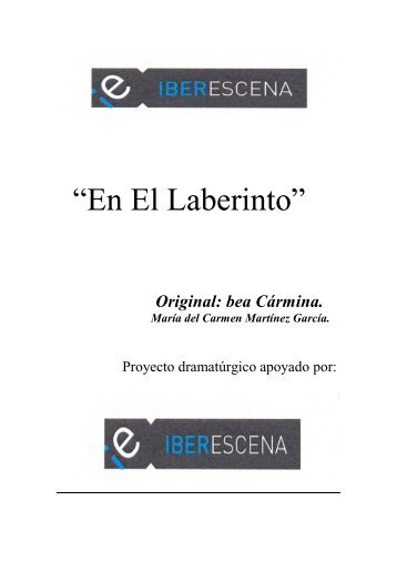 EN EL LABERINTO Versión definitiva - Iberescena