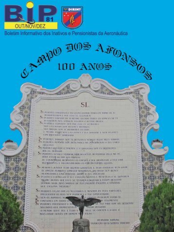 BIP Nº 081 - Subdiretoria de Inativos e Pensionistas da Aeronáutica ...