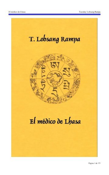 Lobsang Rampa, Tuesday - El medico de Lhasa - Biblioteca Pleyades
