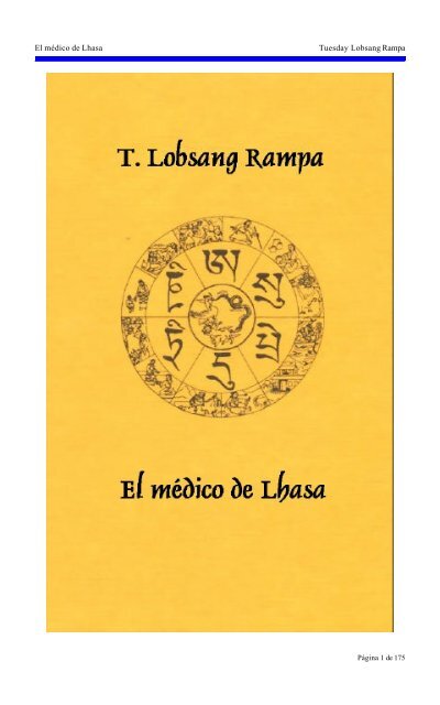 Lobsang Rampa Tuesday El Medico De Lhasa Biblioteca Lobsang Rampa Tuesday El Medico De Lhasa Biblioteca