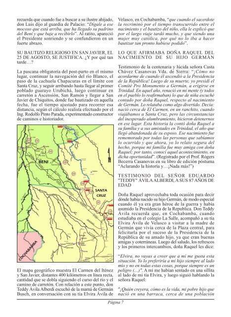 lirica beniana en la guerra del chaco - Blog.de