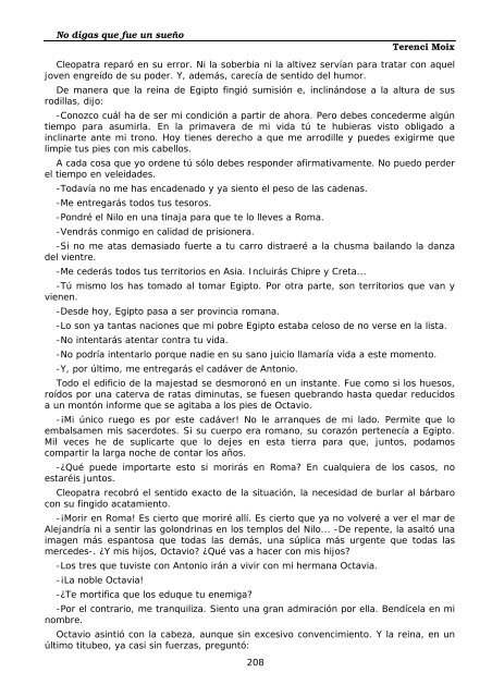 No digas que fue un sueño - Terenci Moix