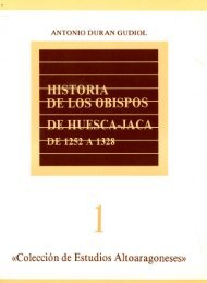 1. Historia de los obispos de Huesca-Jaca de 1252 a 1328