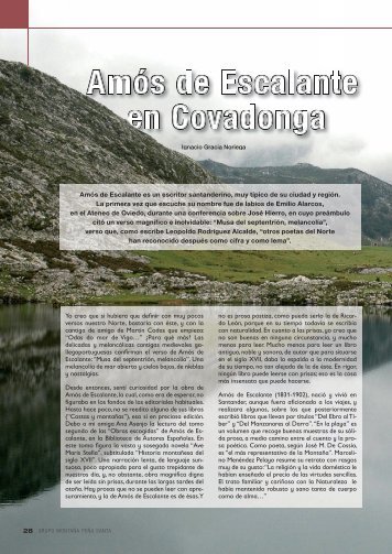 amós de Escalante en Covadonga