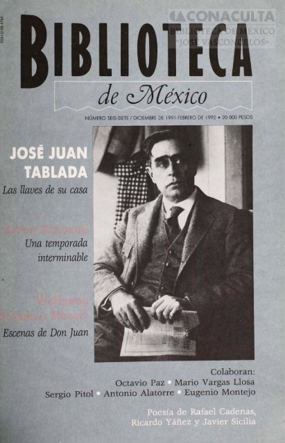 de José Juan Tablada - Dirección General de Bibliotecas - Consejo ...