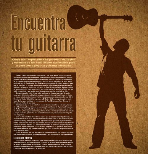 Guía de Guitarras de 2013 - Taylor Guitars