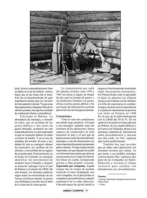 Revista Armas y Cuerpos nº 123 - Ejército de tierra - Ministerio de ...