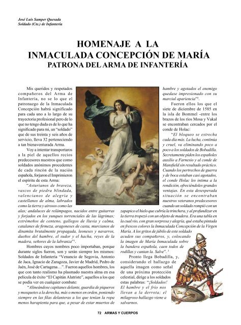 Revista Armas y Cuerpos nº 123 - Ejército de tierra - Ministerio de ...