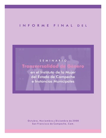 Portada INFORME FINAL Sem IMEC - Instituto Nacional de las ...