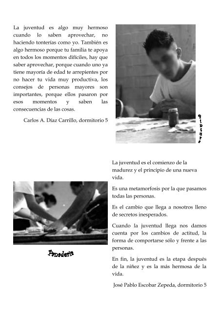 La vida en Comunidad AGOSTO 2010 • AÑO I • NÚMERO 1 ...