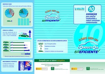 Folleto Conductor Ecoeficiente - Agencia Andaluza de la Energía