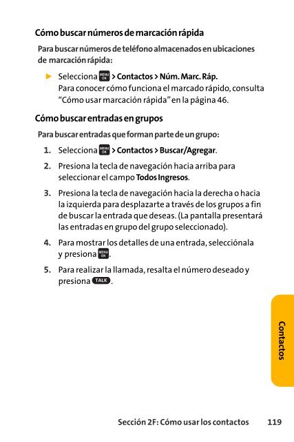 Guía para el usuario del teléfono - Sprint Support