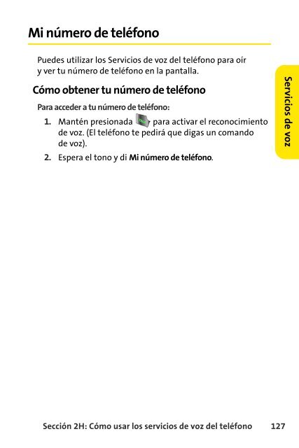 Teléfono Samsung® A640 Sprint PCS Vision® www ... - Sprint Support