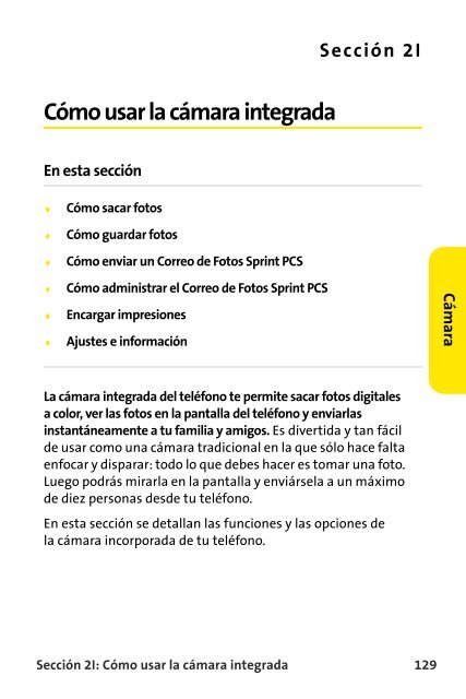 Teléfono Samsung® A640 Sprint PCS Vision® www ... - Sprint Support