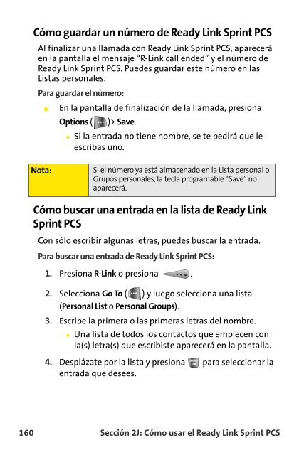 Teléfono Samsung® A640 Sprint PCS Vision® www ... - Sprint Support