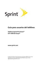 El teléfono - Sprint Support