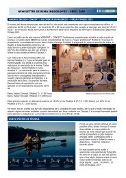 NEWSLETTER DE REMO INDOOR Nº35 – ABRIL 2007 - Concept 2