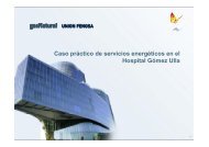 Caso práctico de servicios energéticos en el Hospital Gómez Ulla