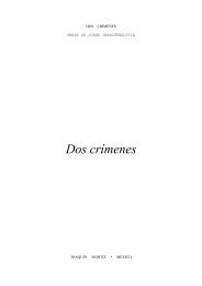 Dos Crímenes.pdf - RazonEs de SER