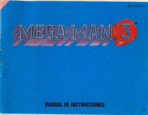 Manual Megaman 3 - Manuales de videojuegos