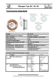 Ölaugen Typ AC_35_05 - ACI - Industriearmaturen