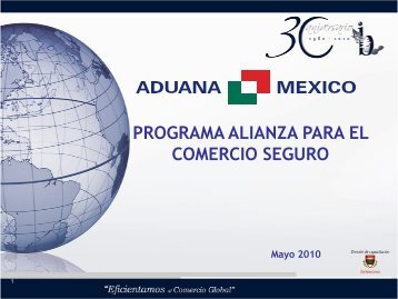 PROGRAMA ALIANZA PARA EL COMERCIO SEGURO - pimsa