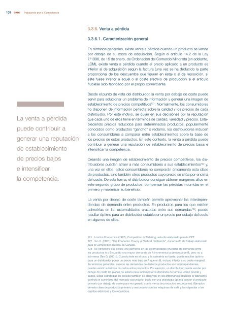 CNC - Informe sobre las relaciones entre fabricantes y distribuidores ...