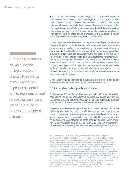 CNC - Informe sobre las relaciones entre fabricantes y distribuidores ...