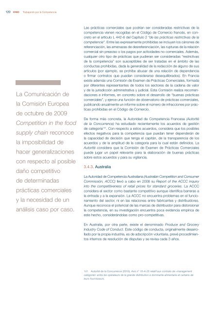 CNC - Informe sobre las relaciones entre fabricantes y distribuidores ...