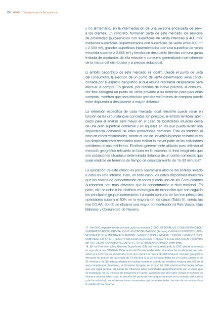 CNC - Informe sobre las relaciones entre fabricantes y distribuidores ...