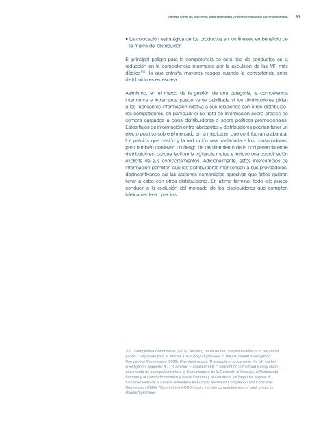 CNC - Informe sobre las relaciones entre fabricantes y distribuidores ...