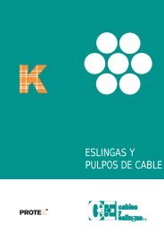 certificados - Cables y Eslingas