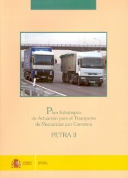 Plan PETRA II. Primera parte - Ministerio de Fomento