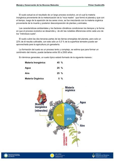 Manejo y conservacion de los Recursos Naturales - Secretaria de ...