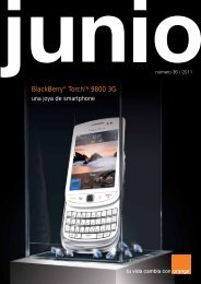 BlackBerry® TorchTM 9800 3G - Acerca de Orange