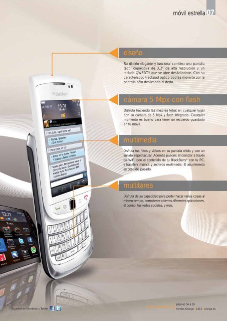 BlackBerry® TorchTM 9800 3G - Acerca de Orange