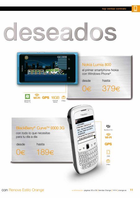 Samsung Galaxy S II 2012 - Acerca de Orange