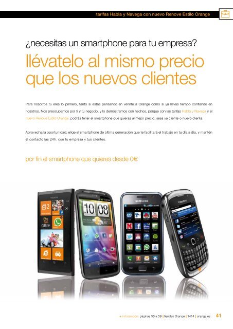 Samsung Galaxy S II 2012 - Acerca de Orange