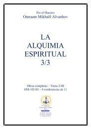 LA ALQUIMIA ESPIRITUAL 3/3 - OMRAAM