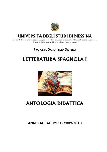 antologia didattica - Università degli Studi di Messina