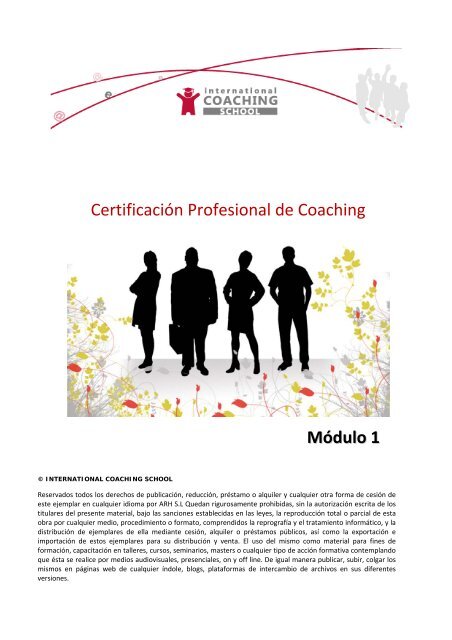 Módulo 1 Certificación Profesional de Coaching