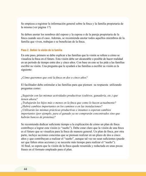 ¿Cómo elaborar un plan de finca de manera sencilla?