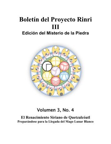 Boletín del Proyecto Rinri III, Volumen 3, Número 4 - Onda Encantada