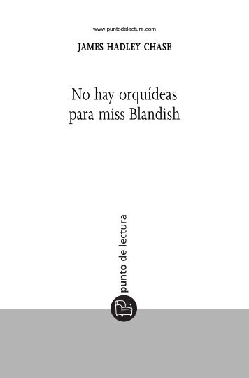 No hay orquídeas para miss Blandish - Alfaguara
